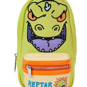 Loungefly Nickelodeon Rewind Mini Backpack Pencil Case NWT